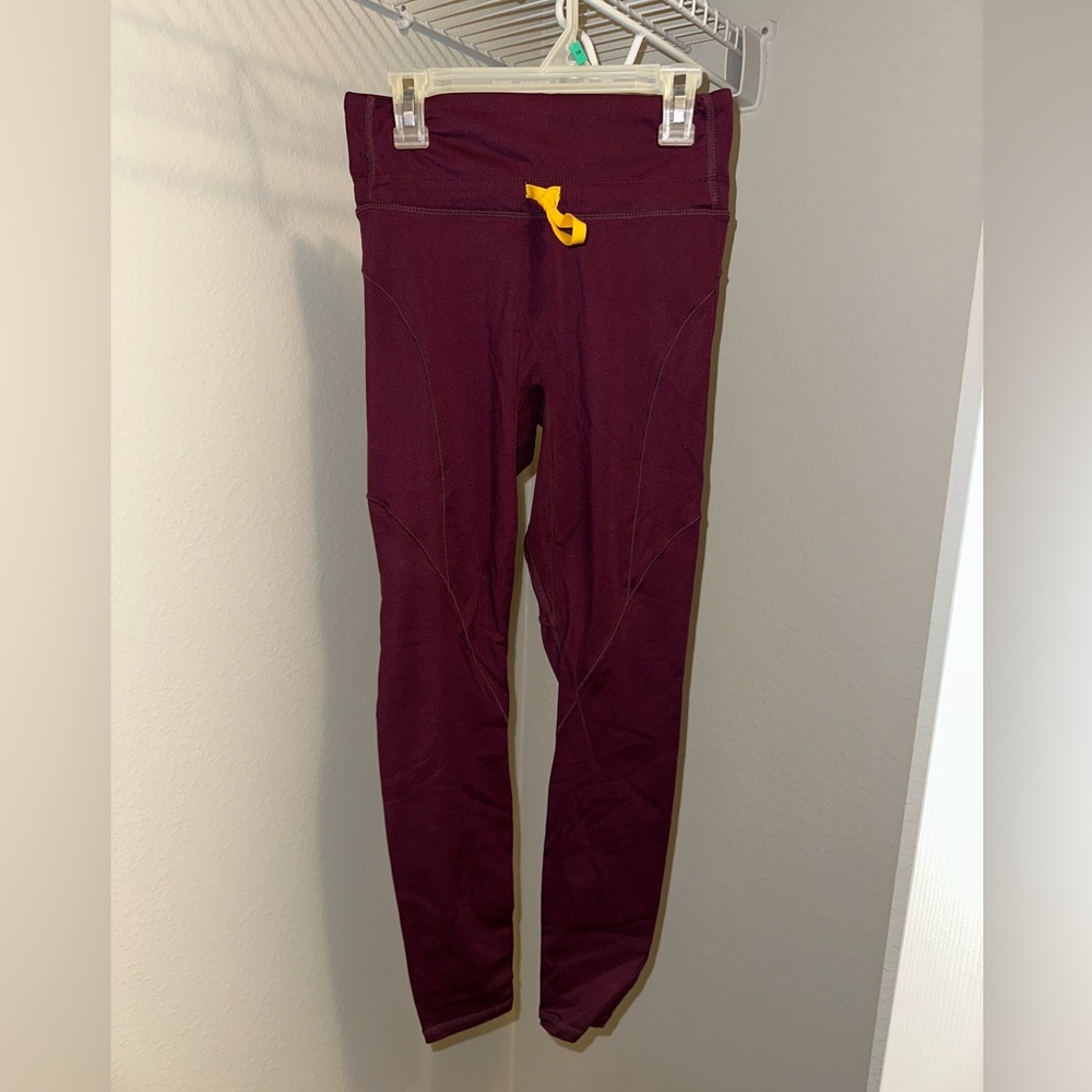 Fabletics Purple Leggings High Rise